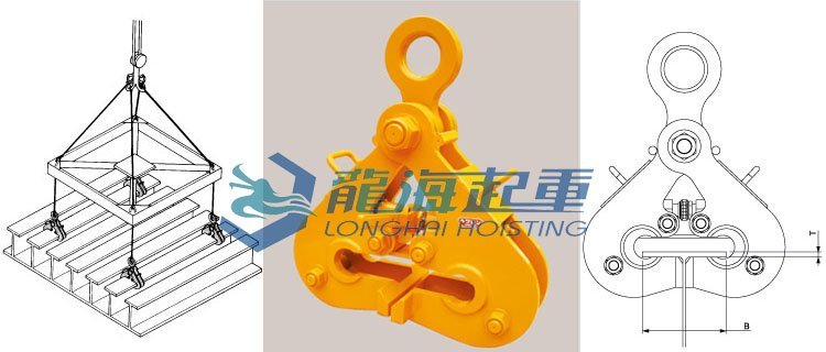 造船廠專用三木KB-100型鋼板夾具 造船廠專用三木KB-100型鋼板夾具