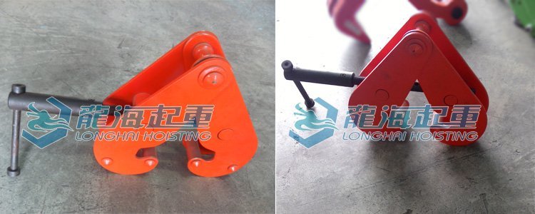 YCT型工字鋼夾鉗實(shí)物圖 YCT型工字鋼夾鉗實(shí)物圖